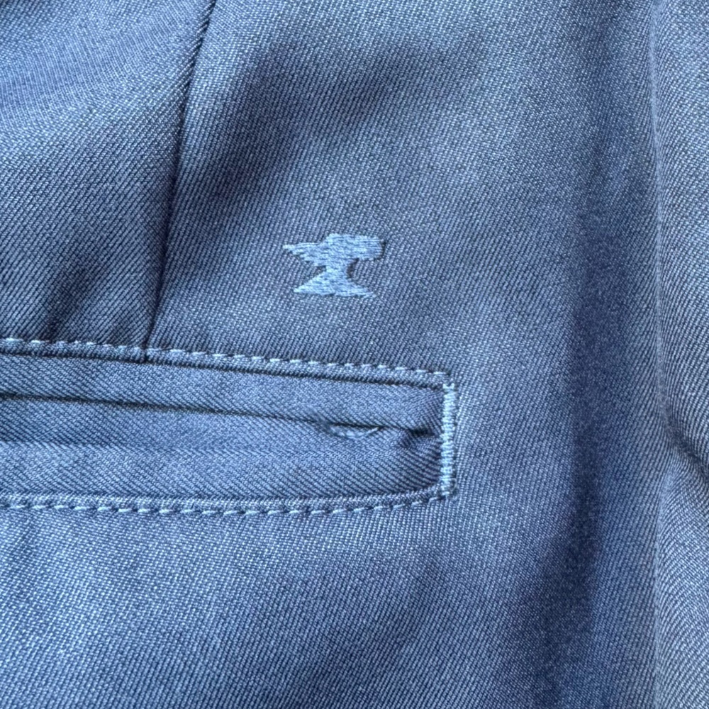 Men's Navy and Black Pants - Picture 5 of 5